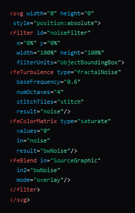 Noise SVG export