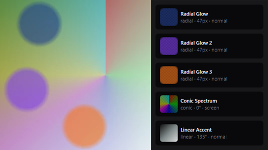 Layer order example - top